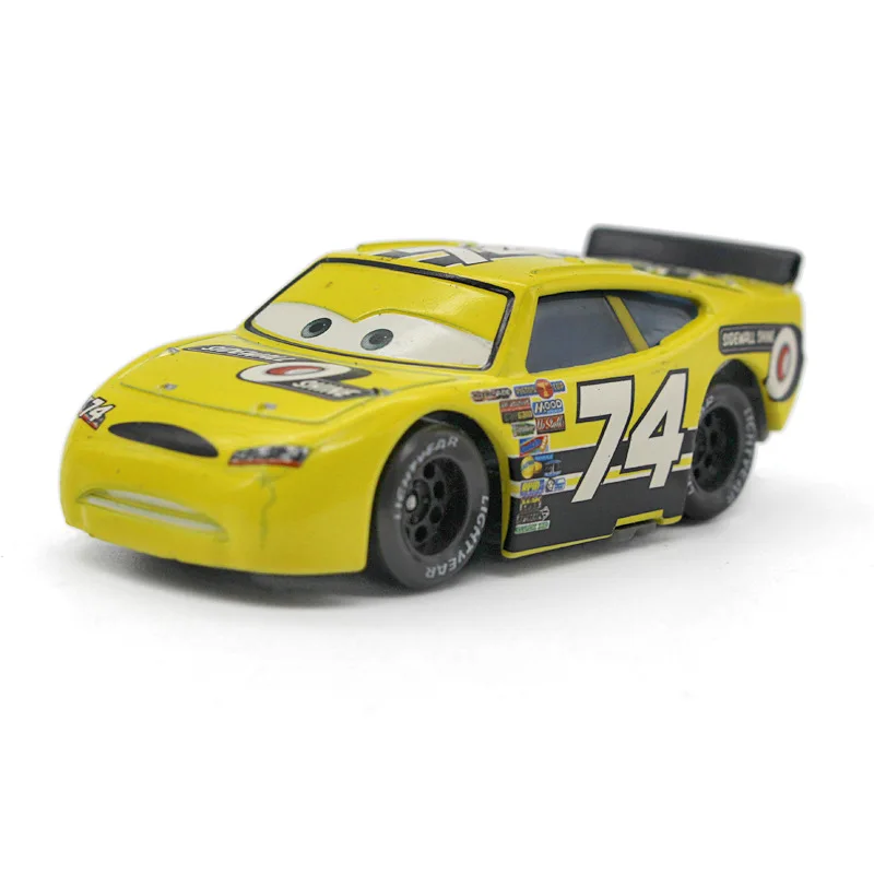 Disney Лидер продаж Pixar Cars 2 24 Стиль Молния Маккуин матер 1:55 литья под давлением модель из металлического сплава милые игрушки подарки на день рождения для детей - Цвет: No.74
