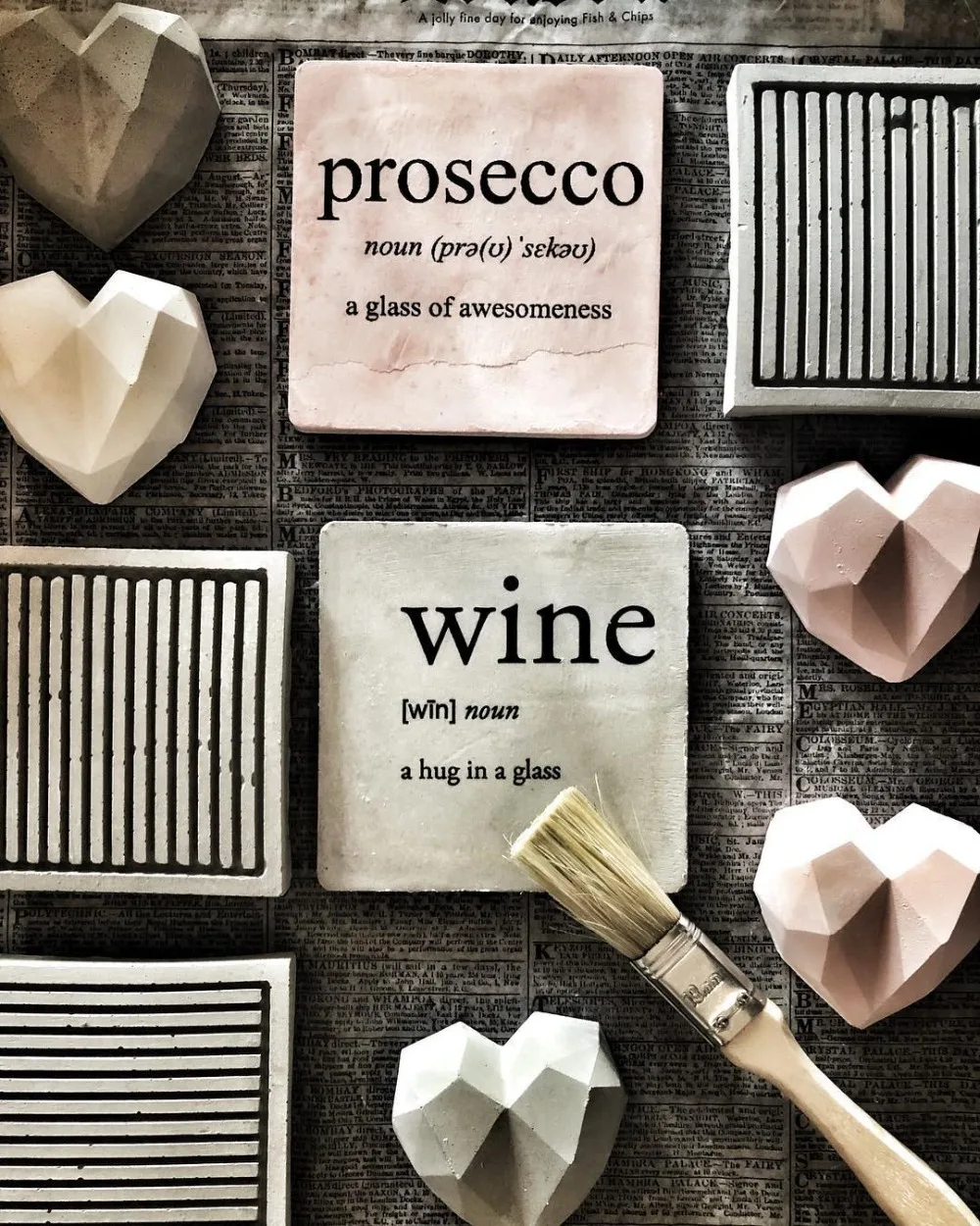 Бетонные горки силиконовые английские формы для букв в форме сердца | Дом и сад