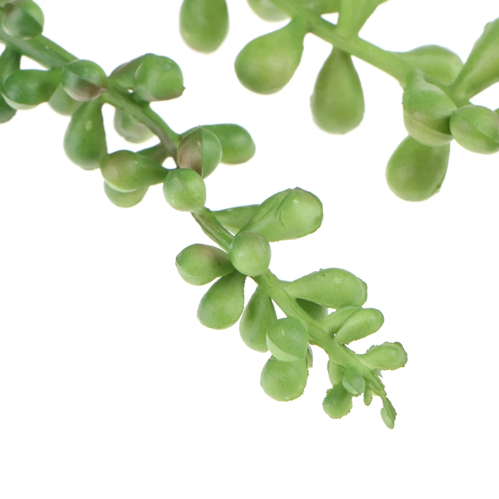 

4x Artificial String of Pearls Hanging Plants Garden Wedding Flower Decor