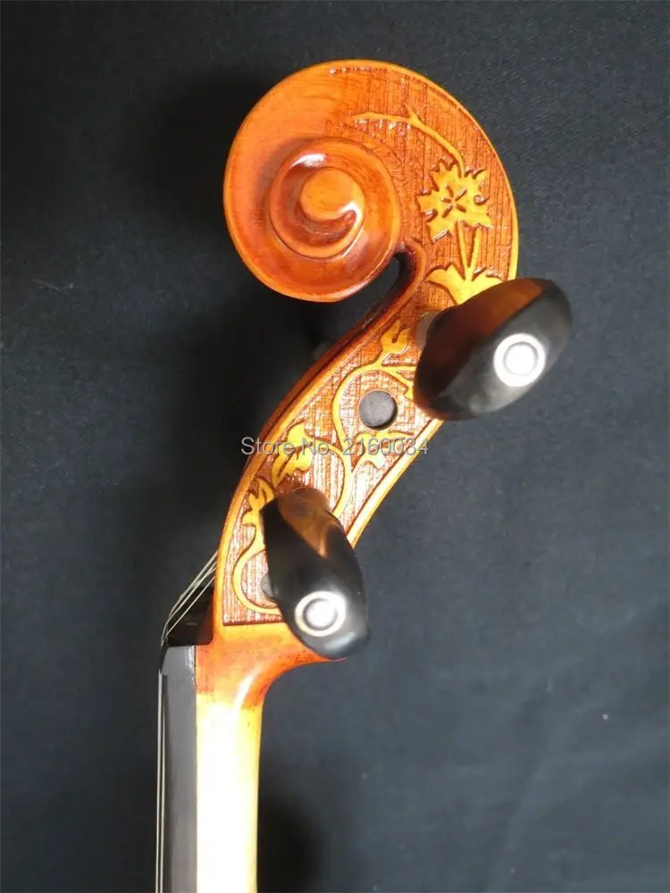 Strad SONG бренд maestro 4/4 скрипка, резная шея, ребра, большой и богатый звук#10449
