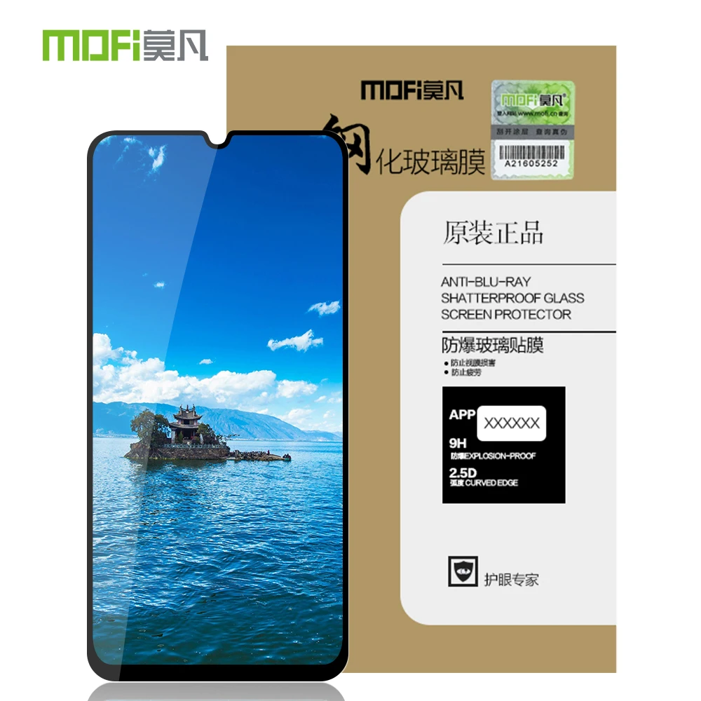 

Original MOFi Tempered Glass For Samsung M30 9H Full Screen Protector Film For Samsung Galaxy M30 Glass