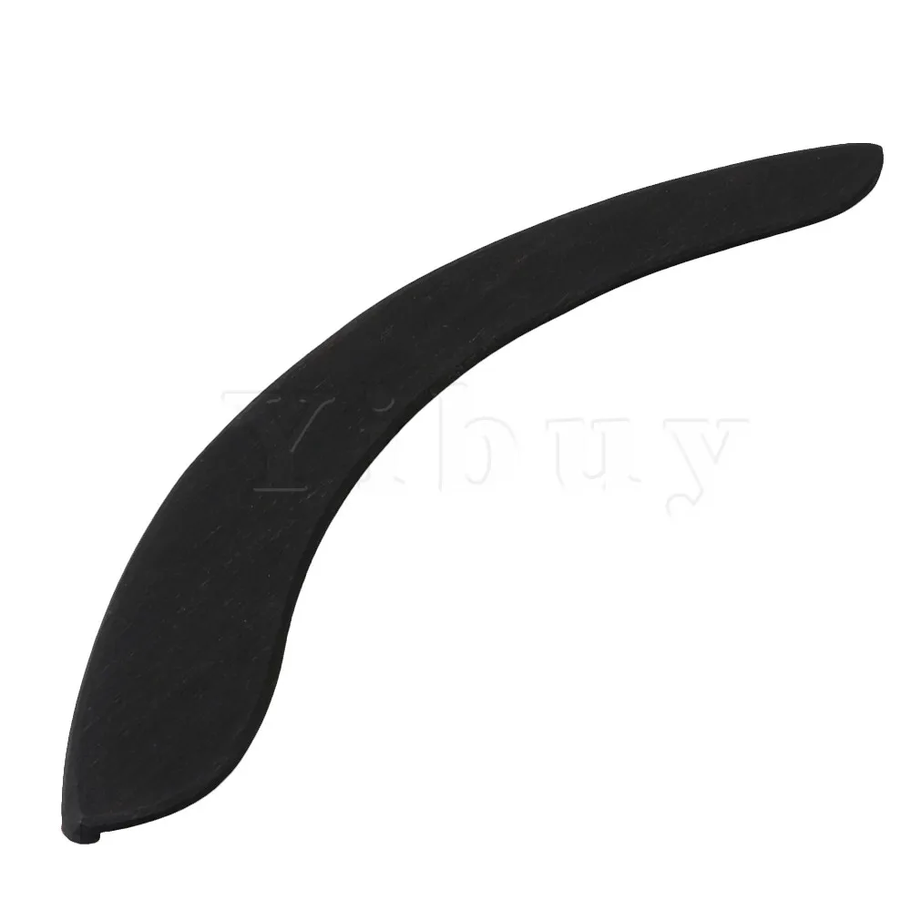 Yibuy 20x3,1x0,7 см фигурный твердый эбеновый подлокотник для акустической гитары аксессуары для инструментов