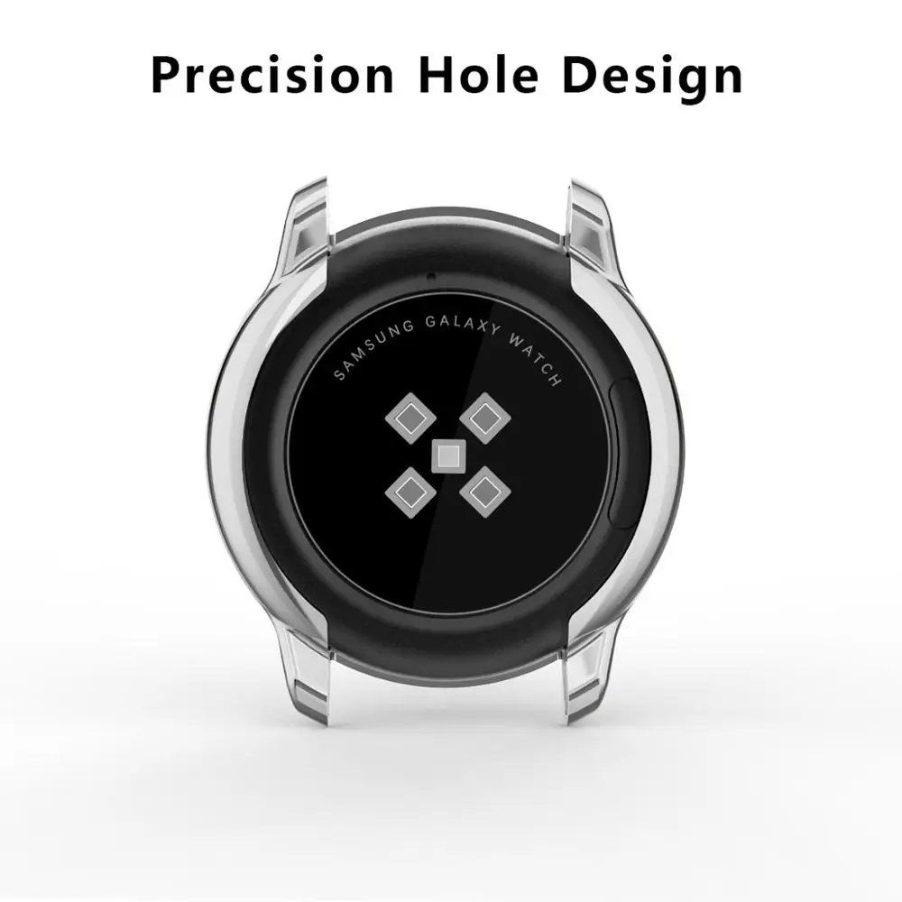 Тонкий защитный чехол для samsung galaxy active Watch Band Защитная пленка экрана из ТПУ мягкий
