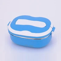 portable lunch bento box premium leakproof lunchbox home food storage box lunch container box with handle green and blue