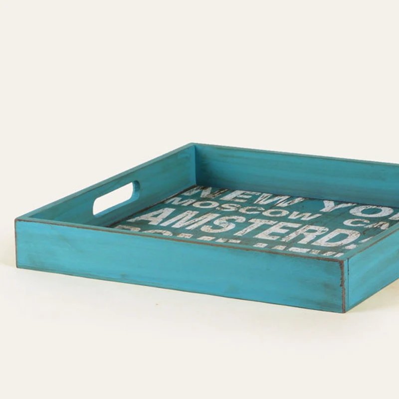 Винтажная коробка для домашнего хранения деревянный органайзер ювелирных