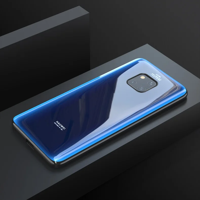 Pattern 3 Роскошный чехол GKK для huawei mate 20 pro, мягкий чехол из закаленного стекла с бесплатной пленкой для телефона mate 20 pro Coque Funda - Цвет: Pattern 3
