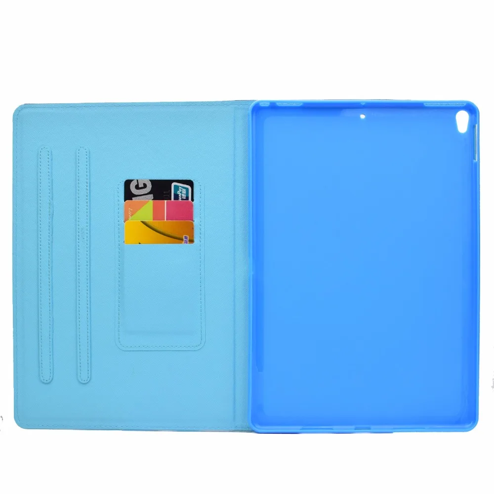Ударопрочный кожаный смарт чехол для Apple iPad Air 2019 10 5 3 го поколения Pro 2017 A1701 A1709 Funda +
