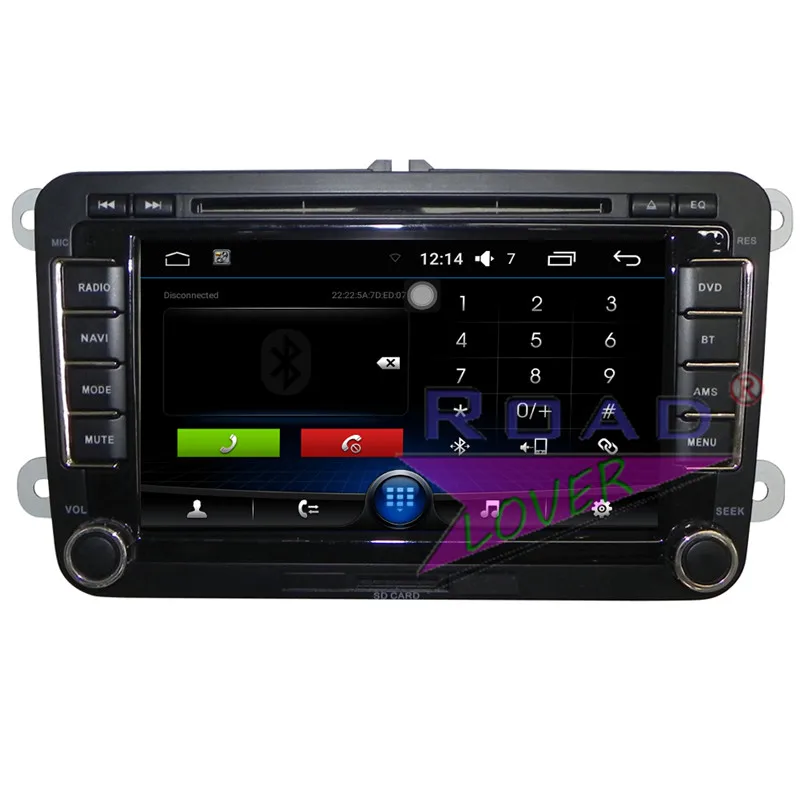 Roadloevr Android 6 0 Автомагнитола DVD-плеер для VW Passat B6 Polo Golf 5 Touareg Volkswagen CC Sagitar Стерео