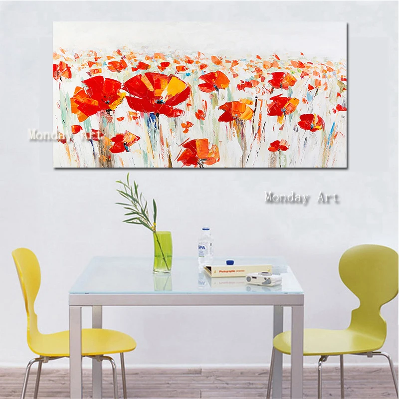 Ручная роспись нож Дерево картина маслом на холсте большая палитра 3D для