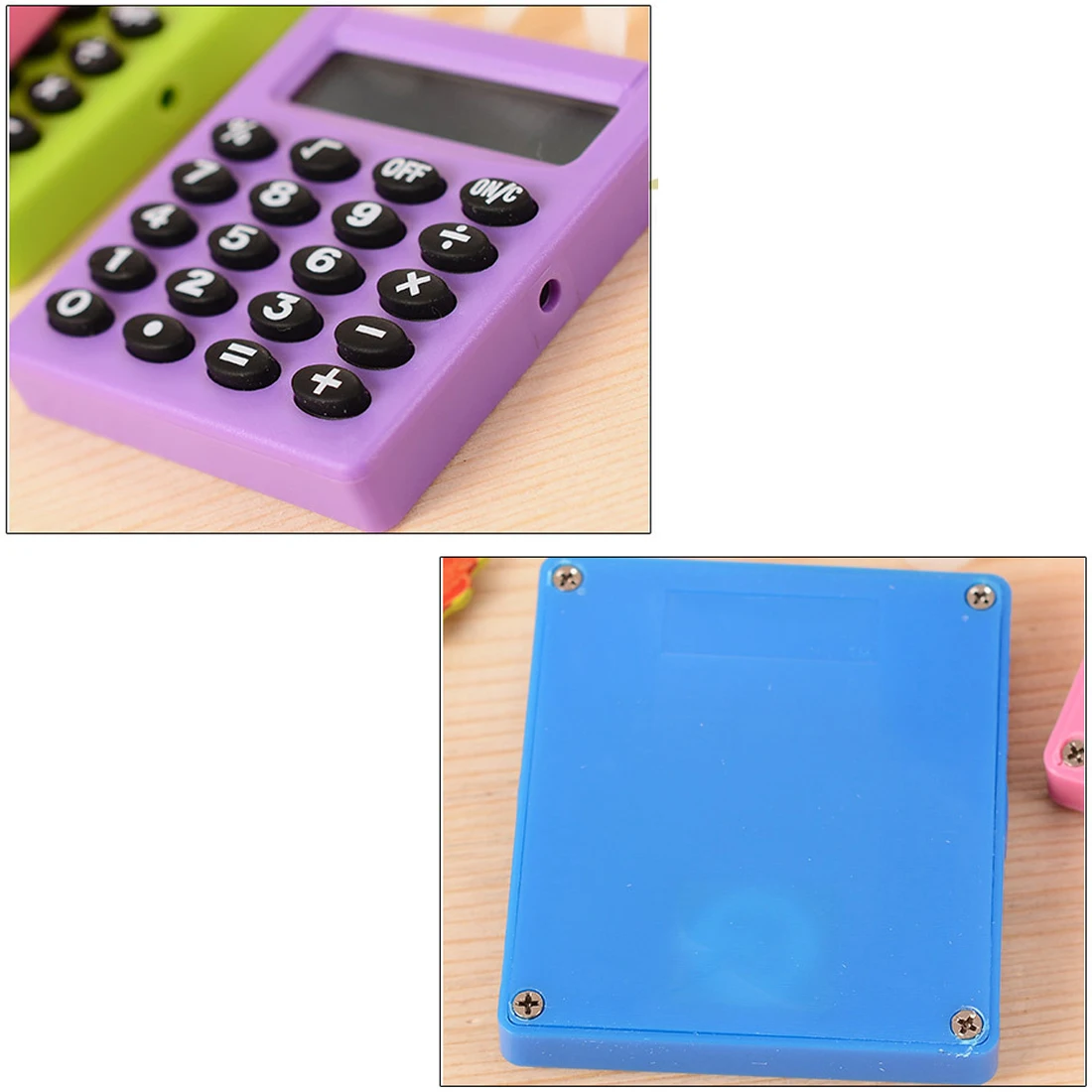 Высокое качество 1 шт. Карманный мультяшный мини калькулятор Ручной Тип Монета на