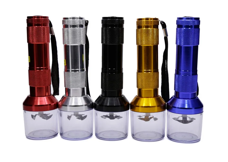 Электронный Табак Точильщик Алюминий Металла Дробилка травы Специи опылителей