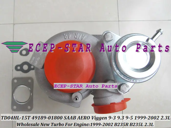 Бесплатная доставка TD04HL 15T 49189 01800 01830 Turbo для SAAB AERO Viggen Upgrade 9 3 5 2000 B235R B235L B205R
