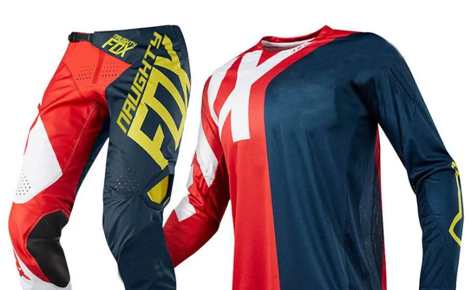 Новинка NAUGHTY Fox 360 Preme Yellow MX Jersey Pant Combo Мотоцикл Dirt Bike ATV гоночный набор передач