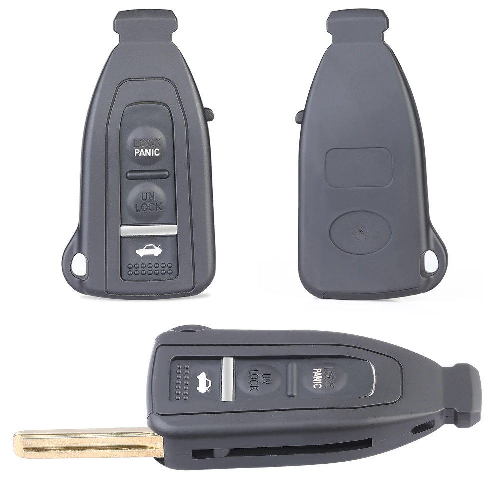 KEYECU пара Smart Prox пульт дистанционного управления автомобильный чехол для ключей