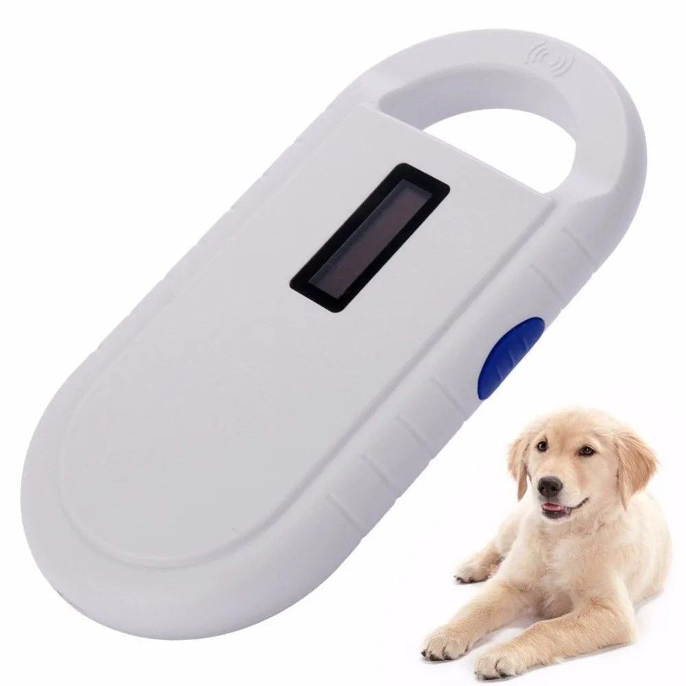 Animal Microchip Recognition Reader RFID Pet Tag 134.2Khz Ear Scanner Portable ID | Дом и сад