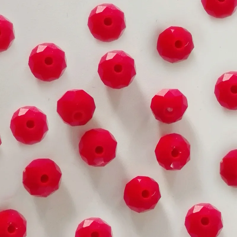 Оптовая продажа бусин Хрустальные стеклянные бусины 100 шт. светло зеленые