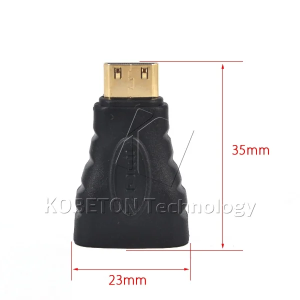 Kebidu Mini HDMI-compatible to Adapter Female Male Converter for HD 1080P Cable Device HDTV etc | Электроника