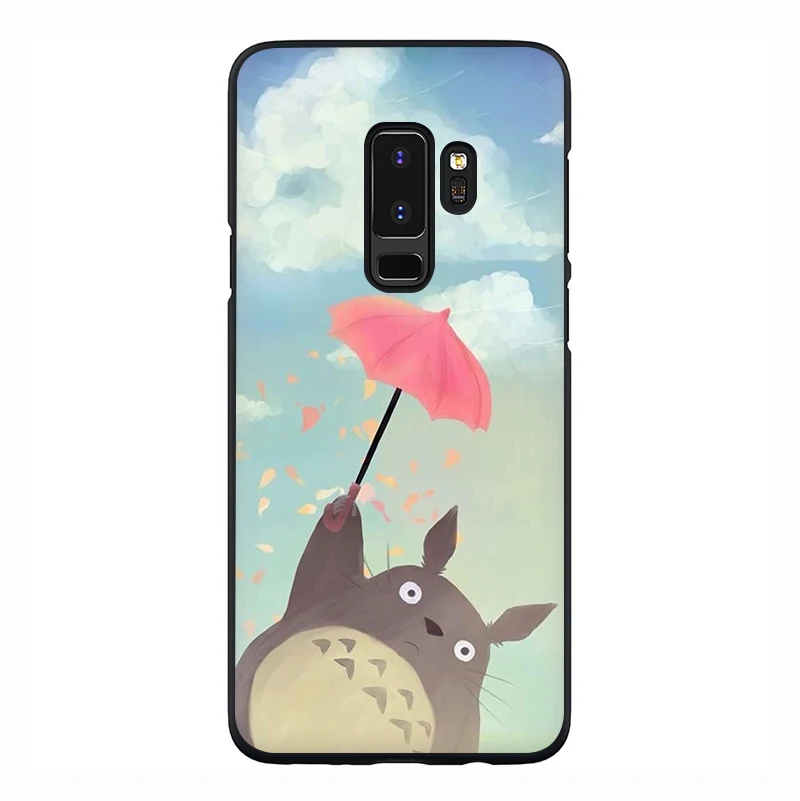 Мягкий чехол для телефона Studio Ghibli Ghiblies totoro для samsung Galaxy M10 20 30 S6 7 Edge S8 9 10 Plus S10E Note 8 9 - Цвет: B3