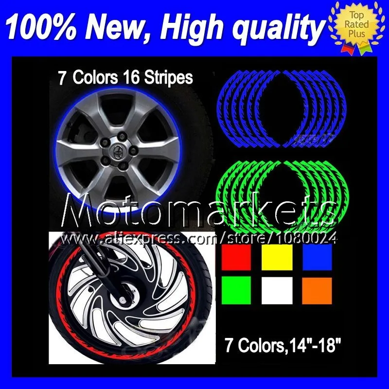 Обода колеса наклейки для KAWASAKI ниндзя ZX-10R 08 - 10 ZX R 10R ZX10R 09 2008 2009 2010 5B117 обода стикер |
