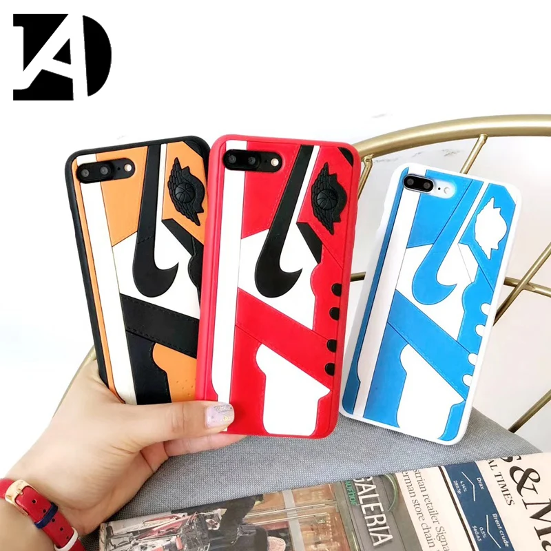 Fashion Us Street Trend 3D Shoes Air Dunk Jordan Phone Case For iPhone 6S 6 7 8 Plus Back Cover Cases X 10 XR XS MAX |