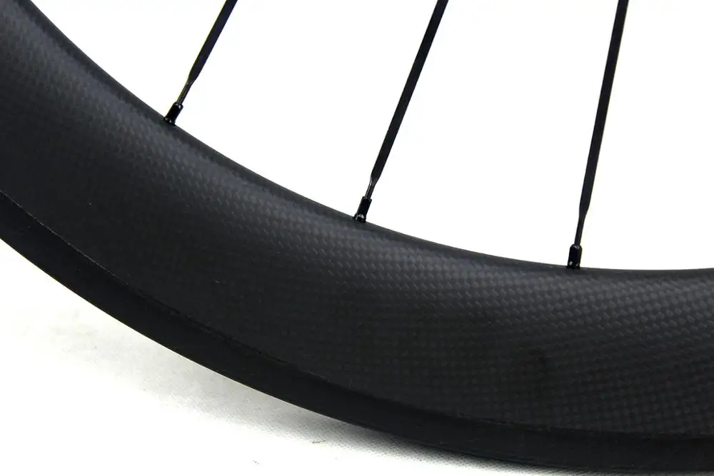 Carbon Road bike wheels depth 60mm 700C clincher chinese fiber bicycle wheelset rim width 25mm Novatec hub | Спорт и развлечения