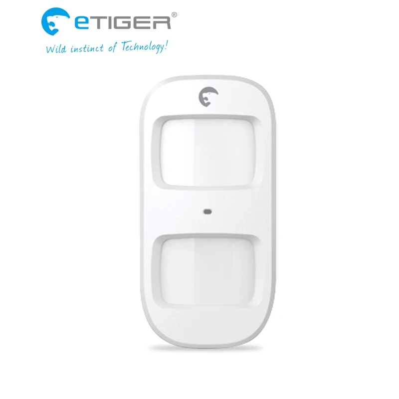 Etiger ES-D2A 433 мГц частоты Беспроводной Любимчик-Иммунные PIR Motion Detector (животных до 25