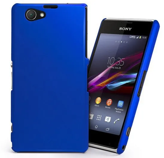 Full Protective for Sony Xperia Z1 Compact Case+Tempered Glass Slim Matte Cover Thin Hard Case |