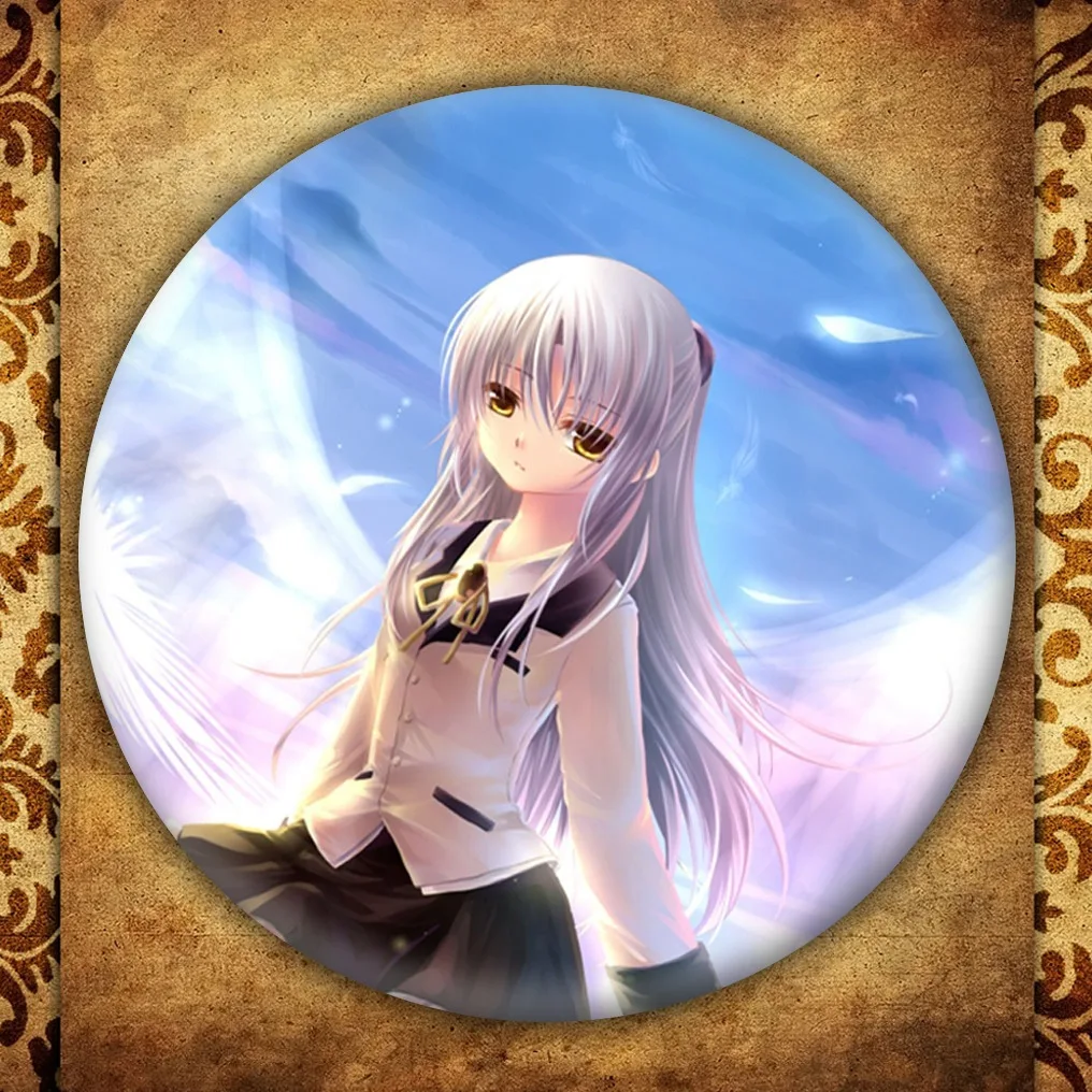 Японское аниме Angel Beats бейдж с дисплеем модная мультяшная фигурка Angelbeats Отонаси
