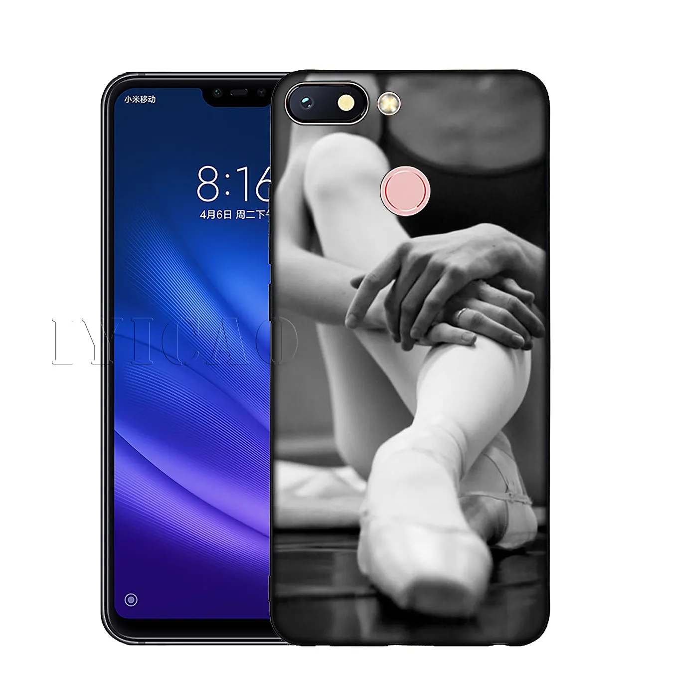 IYICAO Ballerina Dance Ballet Girl Shoes Soft Phone Case for Xiaomi Mi 10 9 9T CC9 CC9E 8 SE A3 Pro A1 A2 Lite 6 pocophone f1 |