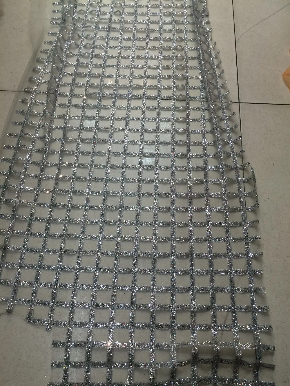 Высококачественная блестящая сетчатая кружевная ткань горячая распродажа