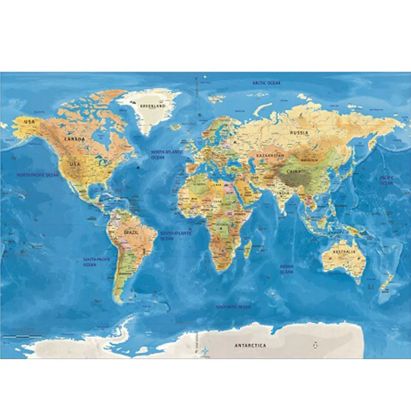 Deluxe Erase Black scratch for map world wall sticker Decoration Scratch Poster Mini Layer Coating Travel Edition Journal Home