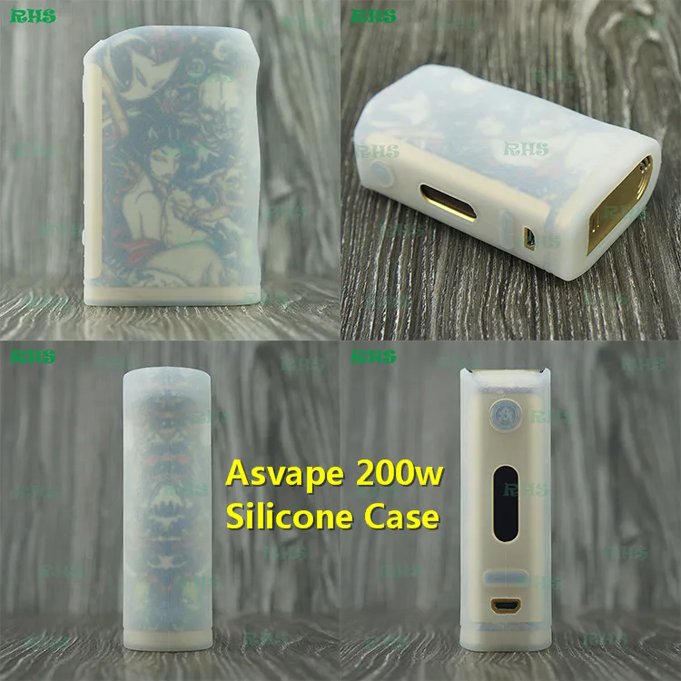 Силиконовый защитный чехол для электронной сигареты Asvape 200 Вт 5 шт. | Дом и сад