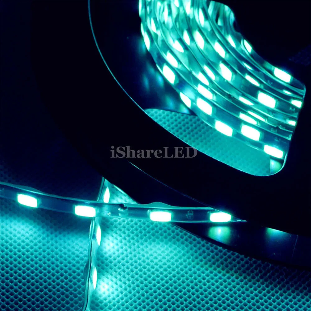 Светодиодная лента 5 м мм 5730 SMD черная печатная плата теплый белый чистый коридор
