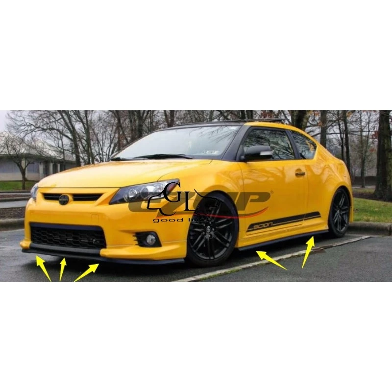 Для TOYOTA Auris Corolla Hatchback для Scion iM бампер губ/передний спойлер устойчивый к царапинам