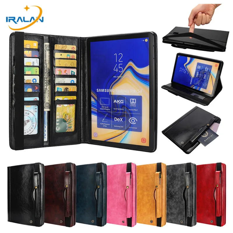 Чехол-книжка из искусственной кожи в стиле ретро для Samsung Galaxy Tab S4 10 5 T830 T835 T837