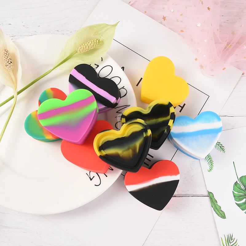 2018 New Heart Silicone Gift Box Stitching Color Wedding Favor Party Random | Дом и сад