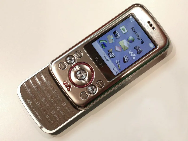 Original Unlocked Sony Ericsson W395 Mobile Phone 2MP Bluetooth FM W395 Cell Phone Free shipping