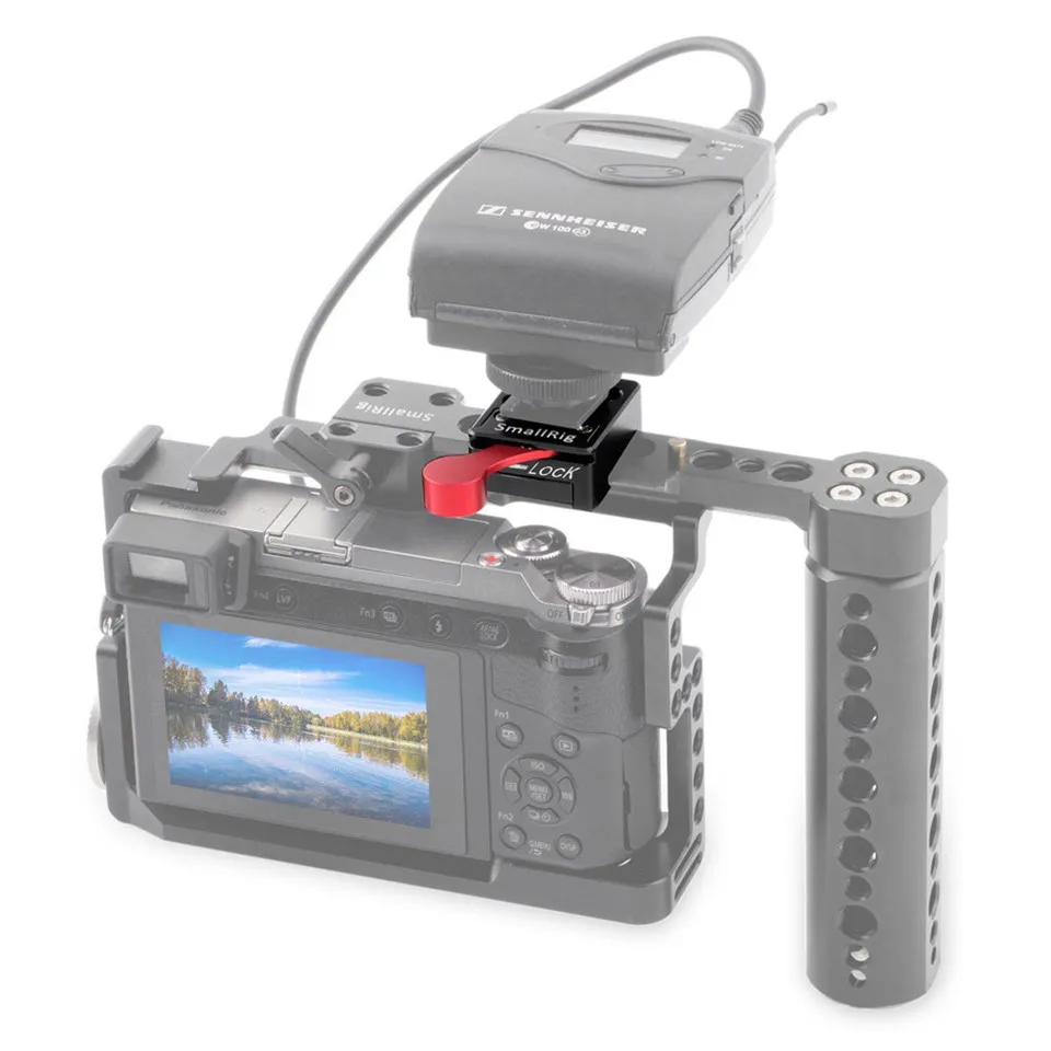 Быстросъемный зажим SmallRig Nato с резьбой 1/4 M2.5 для монитора холодного башмака