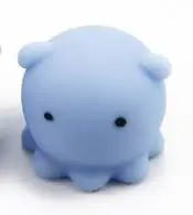 Mochi мини мягкий милый Единорог Мягкая сжимающая забавная исцеляющая игрушка детская игрушка Декор прекрасный медленно поднимающийся Единорог антистрессовая игрушка для снятия стресса - Цвет: Темно-синий