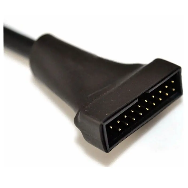 Адаптер заголовка материнской платы USB 2 0 9 Pin мама к плате 3 20 папа адаптер