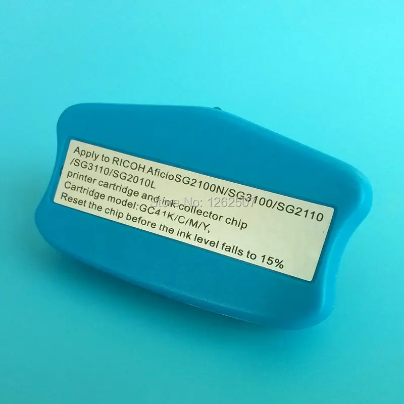 

GC41 восстановитель чипа резервуара для отработанных чернил для Ricoh SG 3110Dnw SG3110 3110 SG 2010 2100 7100 SG3120 SG3200 2200 коробка для обслуживания принтера