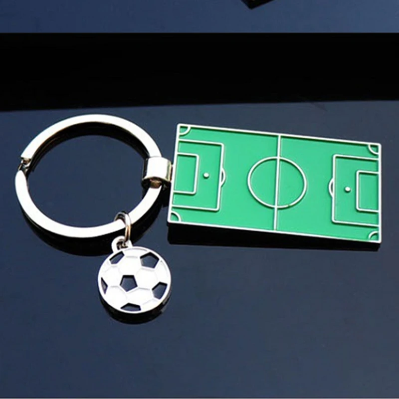 2018 Мировой Кубок футбольное поле брелок Металлический футбольный мяч мини