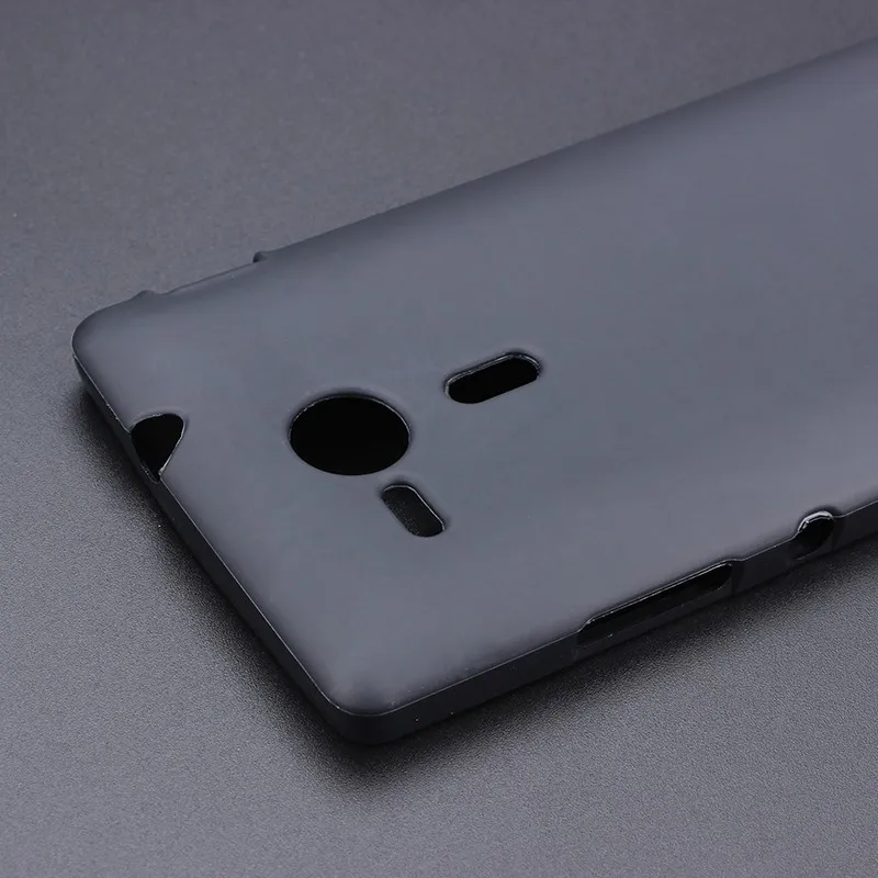 Черный гелевый ТПУ тонкий мягкий чехол накладка для Sony Xperia SP M35h C5302 C5303 c5306