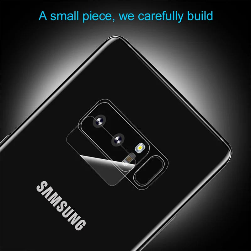 2 шт. Защитная пленка для объектива камеры Samsung Galaxy S9 S8 Note 9 8 задняя крышка