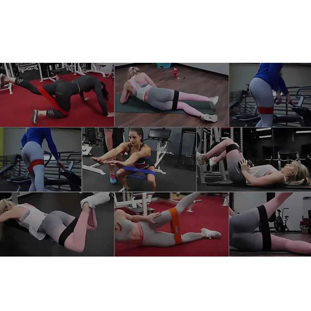 Тренировочные Эспандеры FDBRO для йоги фитнеса тренировок бедер упражнения на