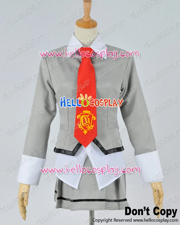 Предательство знает мое имя Косплэй Токо мурасамэ серый униформеный костюм H008 |