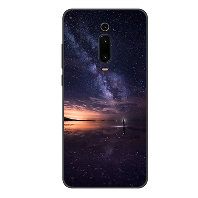 Чехол-накладка для Xiaomi Mi 9T Pro силиконовый мягкий чехол-накладка звездный узор