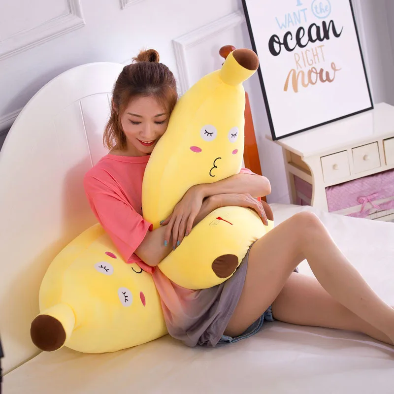 Плюшевая подушка банан желтый мультфильм каваи скандинавские игрушки Kawaii мягкая