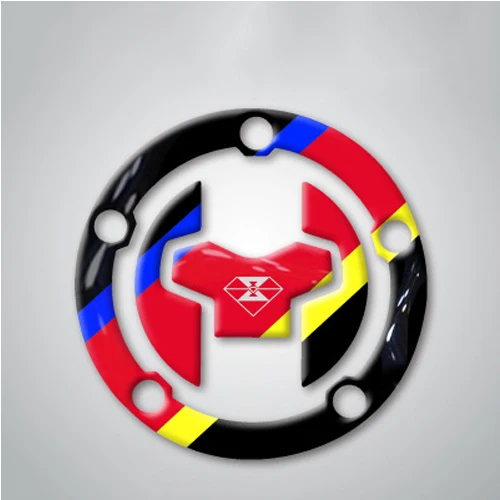 Fuel Gas Cap Sticker Водонепроницаемые отражающие наклейки крышка топливного бака наклейка Переключатель замок крышка наклеивающиеся Переводные картинки для детей Suzuki DL250 GSX250R - Цвет: Fuel Gas Cap Sticker