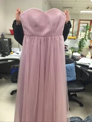 blush Vestidos fiesta boda Новое Тюлевое ТРАПЕЦИЕВИДНОЕ фиолетовое платье для невесты с открытыми плечами и открытой спиной длинное свадебное платье дешево - Цвет: blush